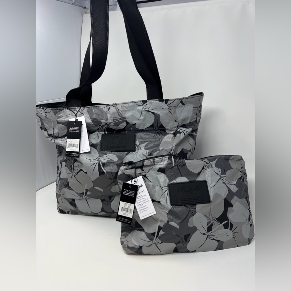 COPY - Aloha Collection Day Tripper & Mid Size Pouch,Night Vision Black/Ginger …